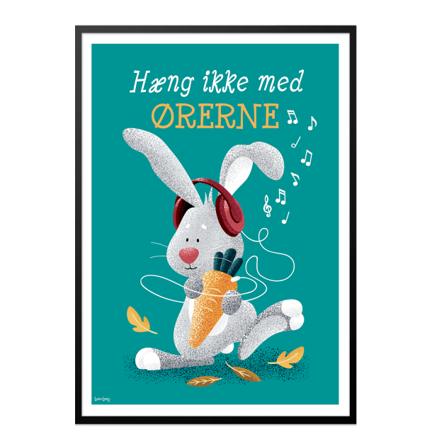 Kanin: Hng ikke med rerne.