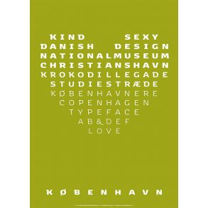 Olsen, Typeface Kbenhavn - Serie 1 / 3