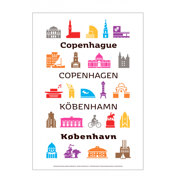 Fontpartners, Pictograms from the typeface Kbenhavn / 1