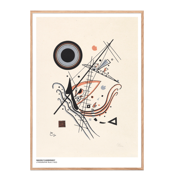 Kandinsky. Lithographie Blau
