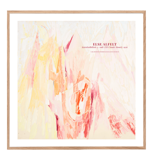 Katedral billede. Else Alfelt