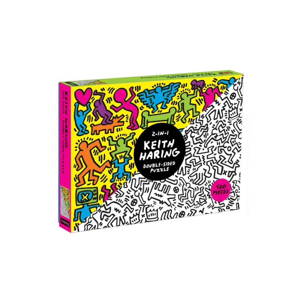 Keith Haring 2-Sided 500 Piece Puzzle  puslespil