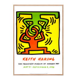 Keith Haring. San Francisco Museum of Modern art 1998
