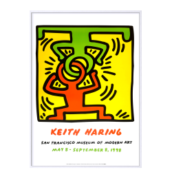 Keith Haring. San Francisco Museum of Modern art 1998