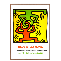 Keith Haring. San Francisco Museum of Modern art 1998