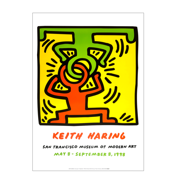 Keith Haring. San Francisco Museum of Modern art 1998