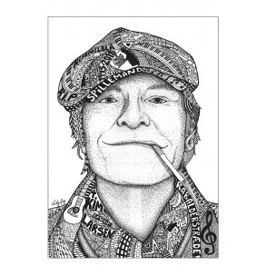 Kim Larsen illustration