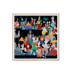 P, The Clown's funeral