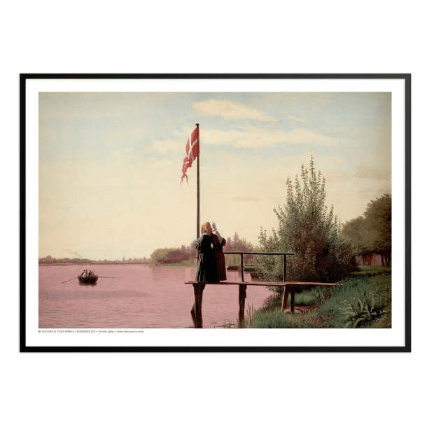 Kbke, Udsigt fra Dosseringen ved Sortedamssen mod Nrrebro