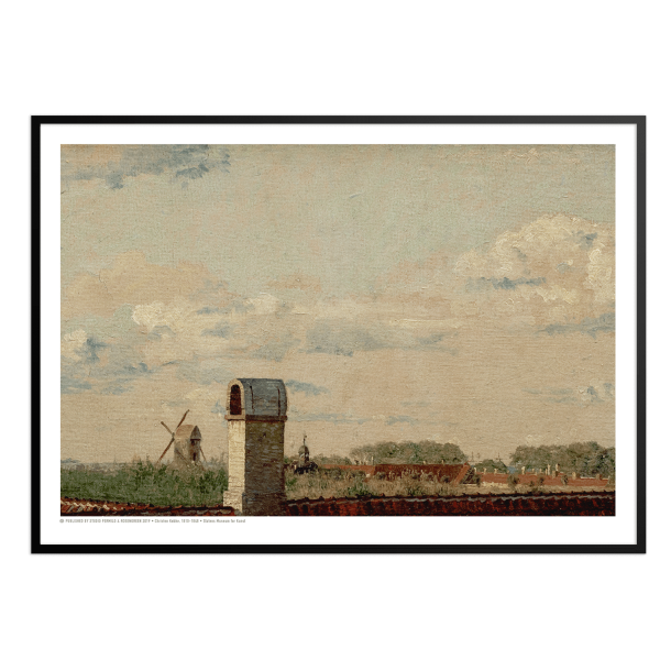 Kbke, Udsigt fra et vindue p Toldbodvej til Kastelle