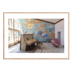 Control center. Abandoned places