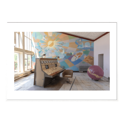 Control center. Abandoned places