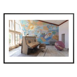 Control center. Abandoned places