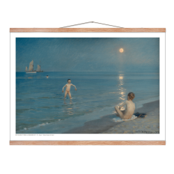 Kryer, Bathing boys a summer evening at the beach near Skagen