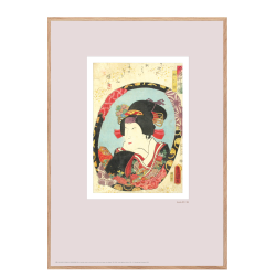 Japansk trsnit. Kunisada. Lilla 