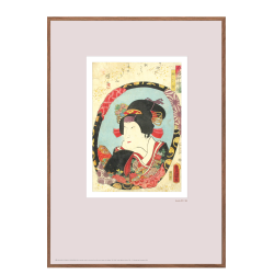 Japansk trsnit. Kunisada. Lilla 