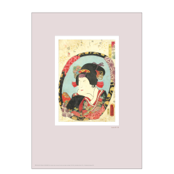 Japansk trsnit. Kunisada. Lilla 