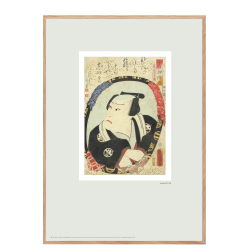 Japansk trsnit. Kunisada. Mint