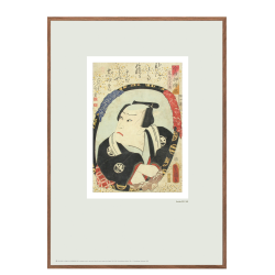 Japansk trsnit. Kunisada. Mint