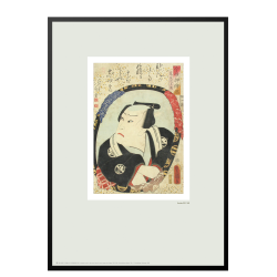 Japansk trsnit. Kunisada. Mint