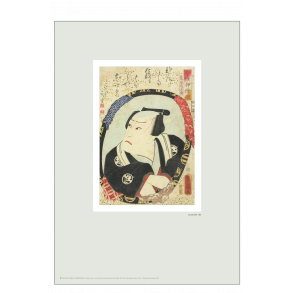 Japanischer Holzschnitt. Kunisada. Minze