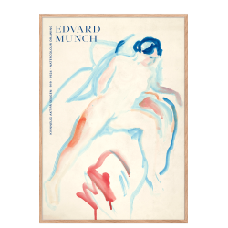 Edvard Munch. Kvinnelig akt p sengen