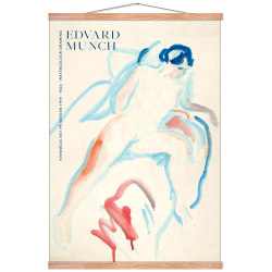 Edvard Munch. Kvinnelig akt p sengen