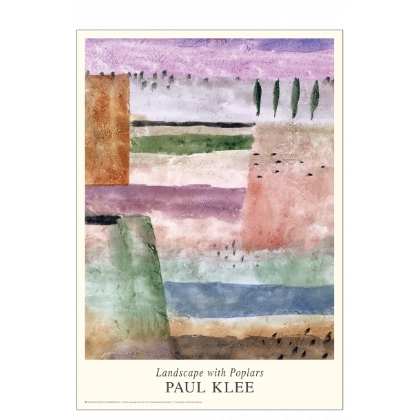 Paul Klee. Landschaft mit Pappeln