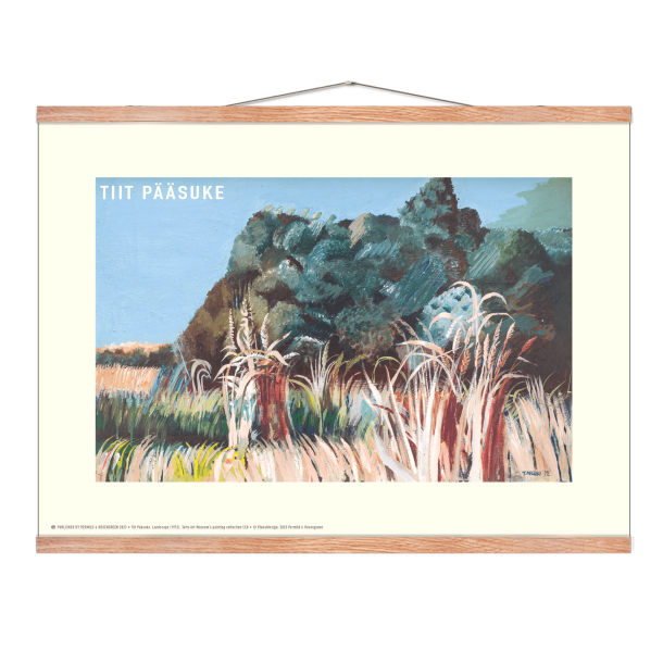 Tiit Psuke. Landscape 1972