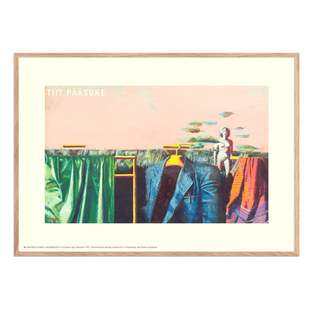 Tiit Psuke. Landscape 1973