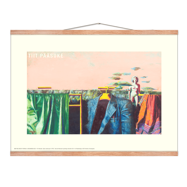 Tiit Psuke. Landscape 1973