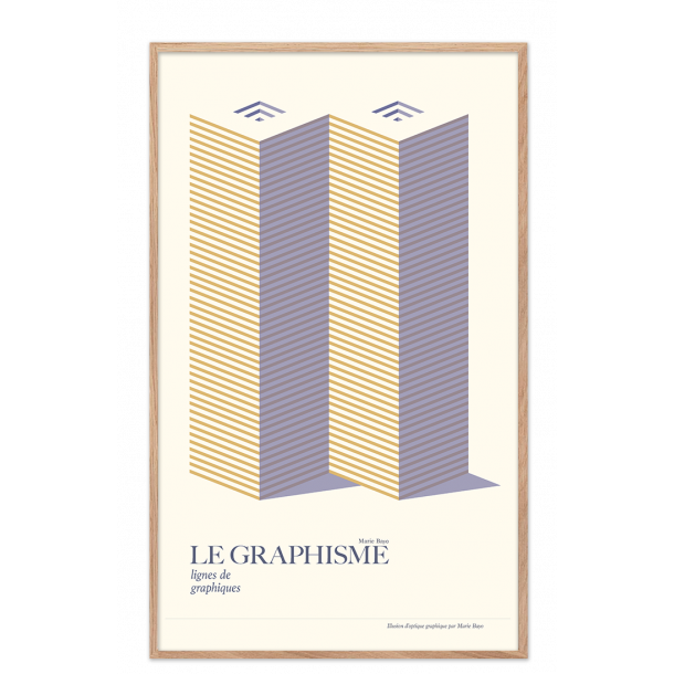 Le graphisme, illusion d'optique graphique (lilla)