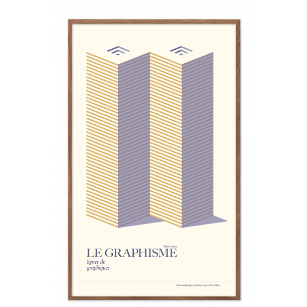 Le graphisme, illusion d'optique graphique (lilla)