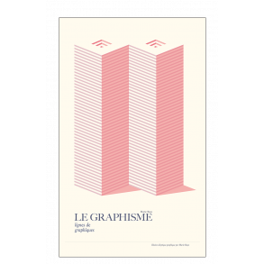 Grafikdesign, grafische optische Tuschung (rosa)