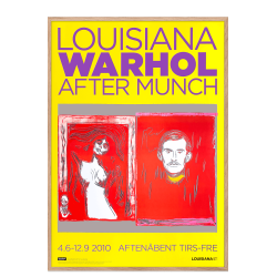 Louisiana Warhol nach Munch. Gelb