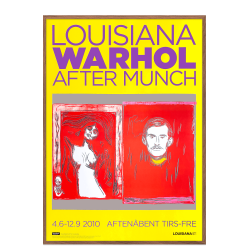 Louisiana Warhol nach Munch. Gelb