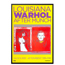 Louisiana Warhol nach Munch. Gelb