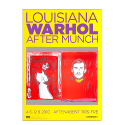 Louisiana Warhol nach Munch. Gelb