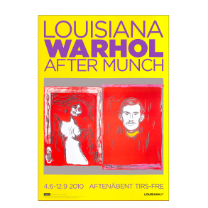 Louisiana Warhol nach Munch. Gelb