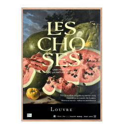 Plakat zur Ausstellung. Luis Egidio Melndes (Wassermelone)