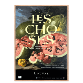 Plakat zur Ausstellung. Luis Egidio Melndes (Wassermelone)