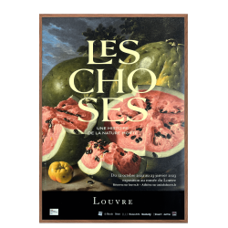 Plakat zur Ausstellung. Luis Egidio Melndes (Wassermelone)