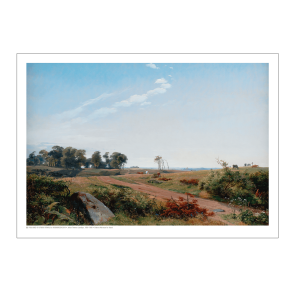 Offene Landschaft in Nordseeland