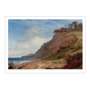 Lundbye, Eine dnische Kste. Motiv aus Kitns am Roskilde Fjord