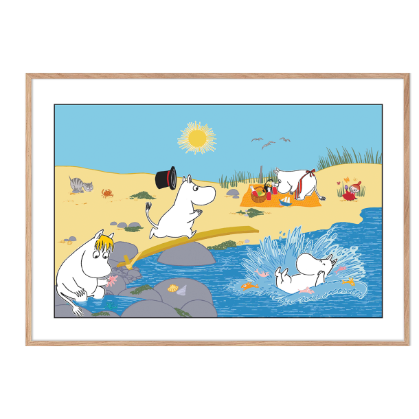 Mumitroldene p stranden, Mumitroldene.