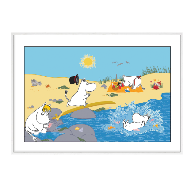 Mumitroldene p stranden, Mumitroldene.