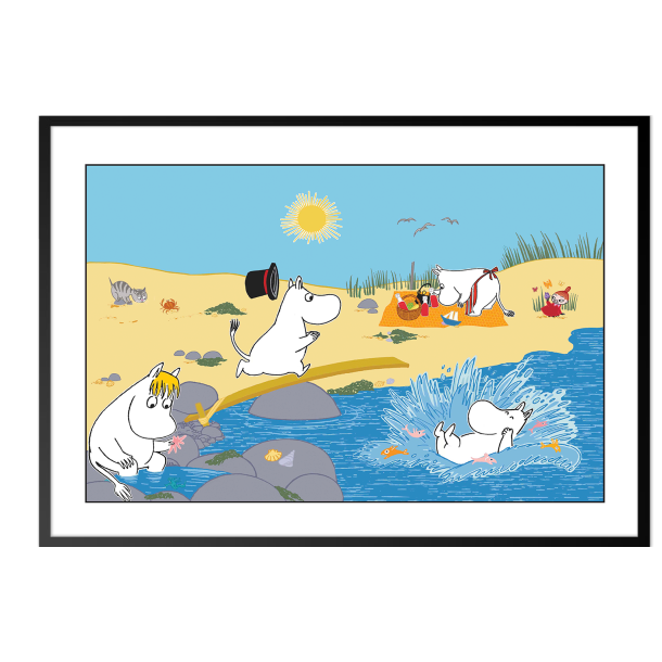 Mumitroldene p stranden, Mumitroldene.