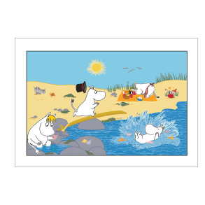 Mumitroldene am Strand, Mumitroldene