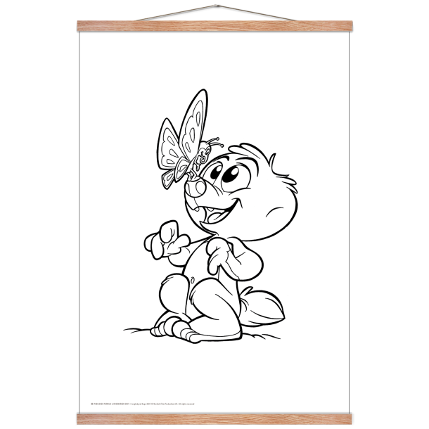 Mal med Jungledyret Hugo, Sommerfugl.