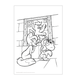 Mal med Jungledyret Hugo i grotten